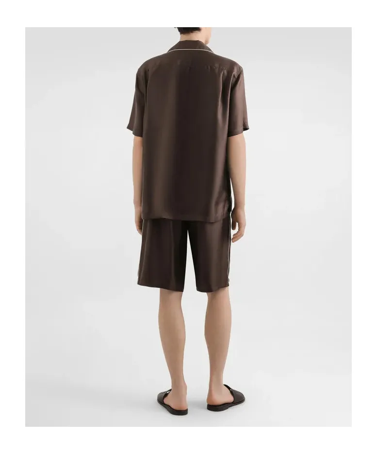 Collared Short-Sleeve Shirt