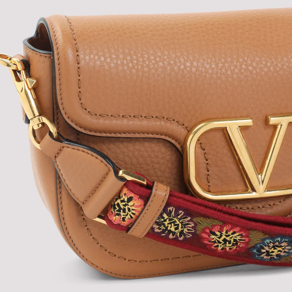 Valentino Vlogo Flap Shoulder Bag
