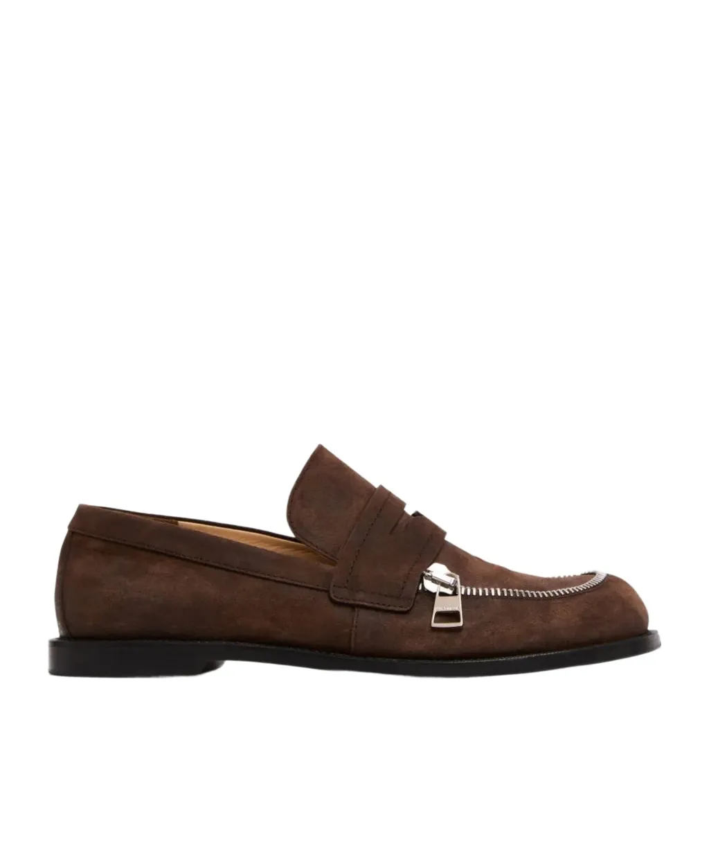 Suede Biker Moccasin