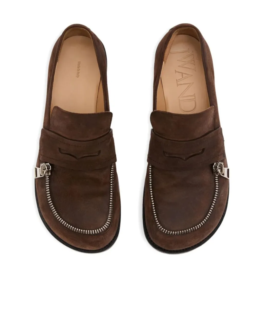 Suede Biker Moccasin