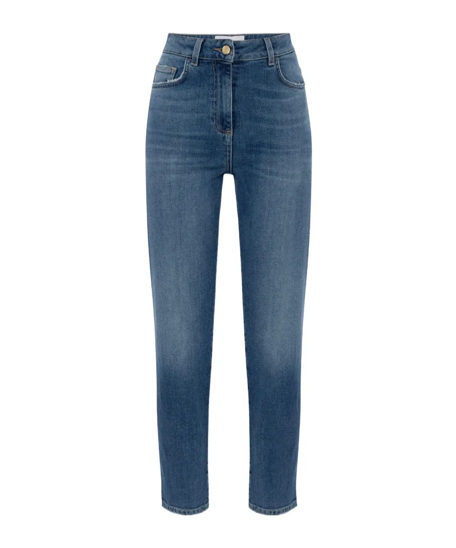 Cotton-Blend Jeans