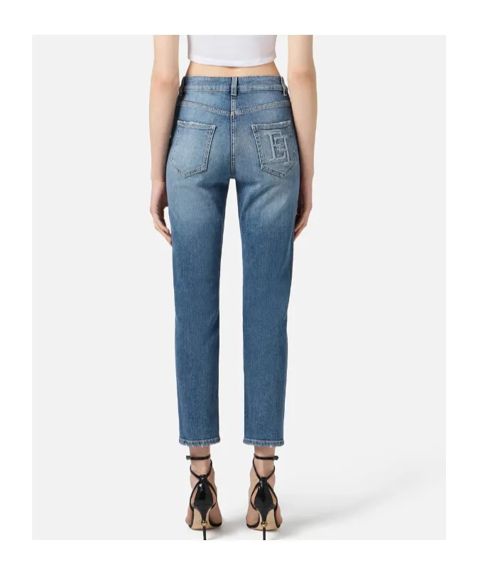 Cotton-Blend Jeans