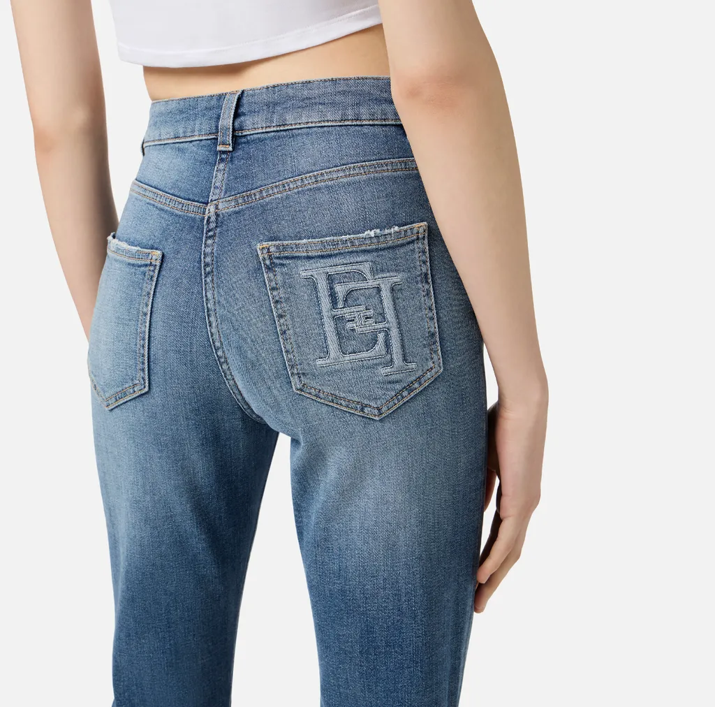Cotton-Blend Jeans