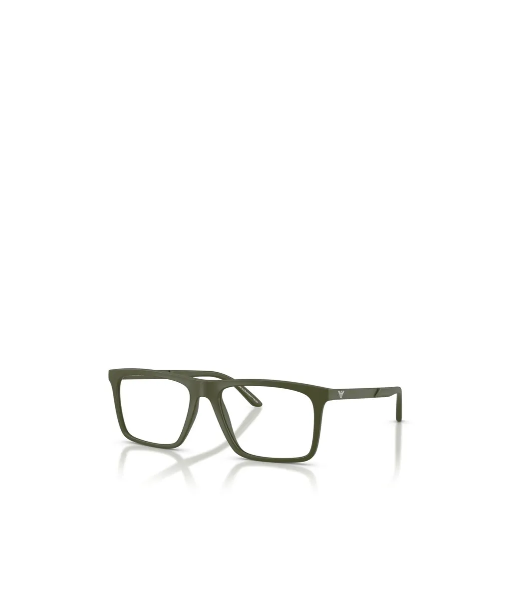 Emporio Armani Rectangular Frame Glasses