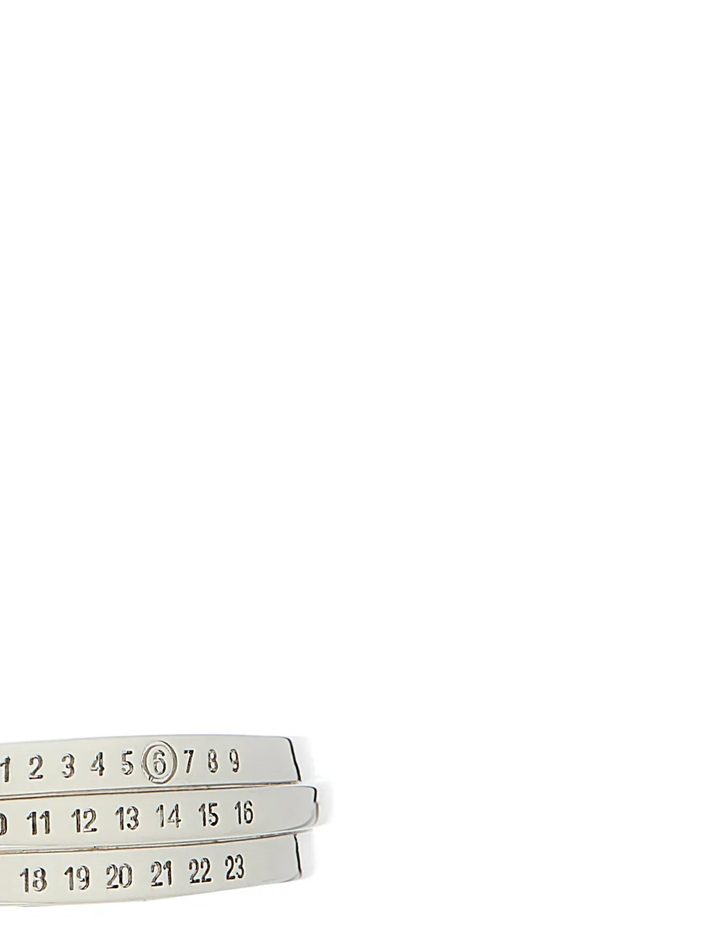 Mm6 Maison Margiela Logo Engraved Bracelet