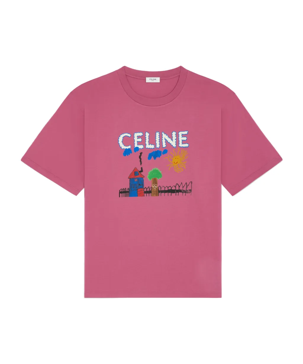 Loose T-Shirt In Cotton Jersey