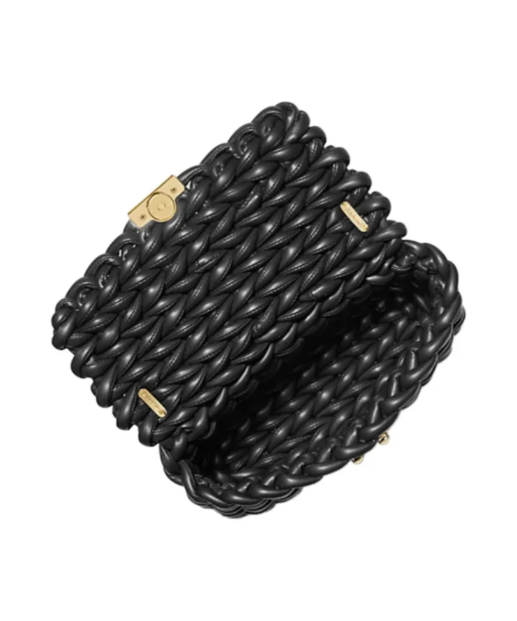 Large Tribeca Braided Chain Shoulder Bag