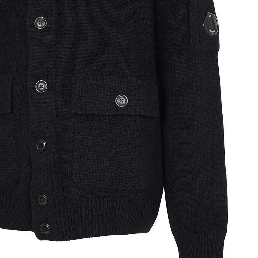 Button-Down Long-Sleeved Knitwear