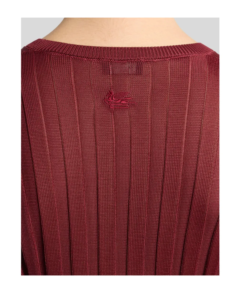 Etro Ribbed Crewneck Sweater