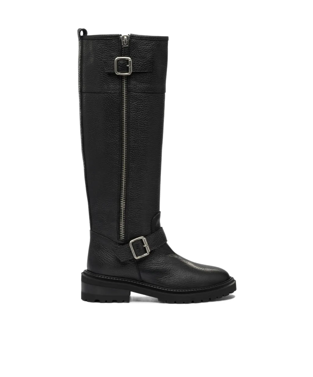 Round-Toe Ankle Boots