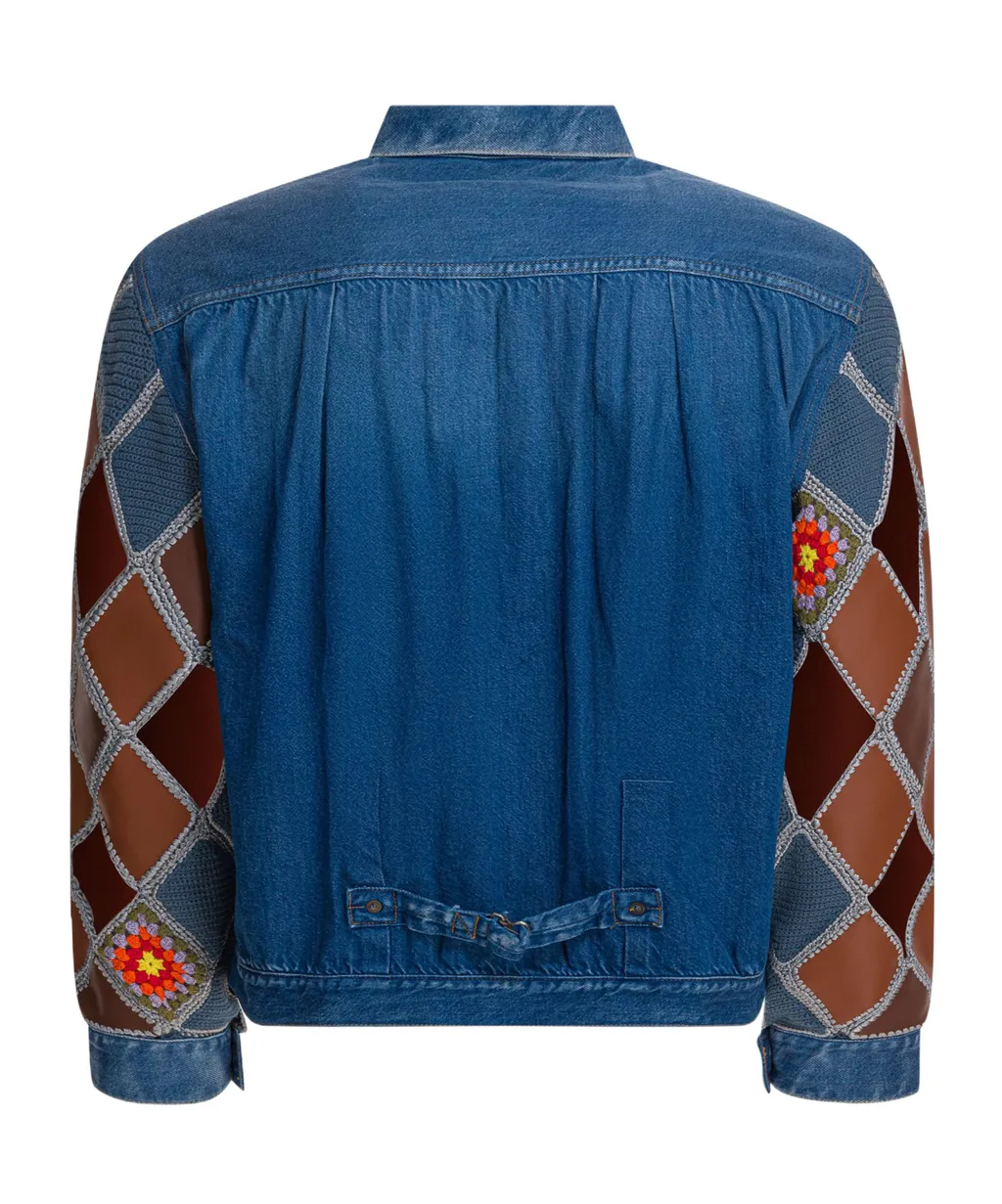 Panelled Denim Jacket