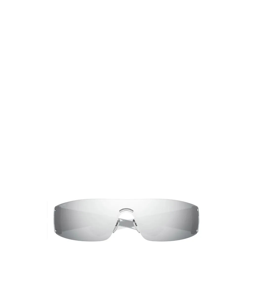 Gucci Eyewear Gradient Lense Shield Sunglasses
