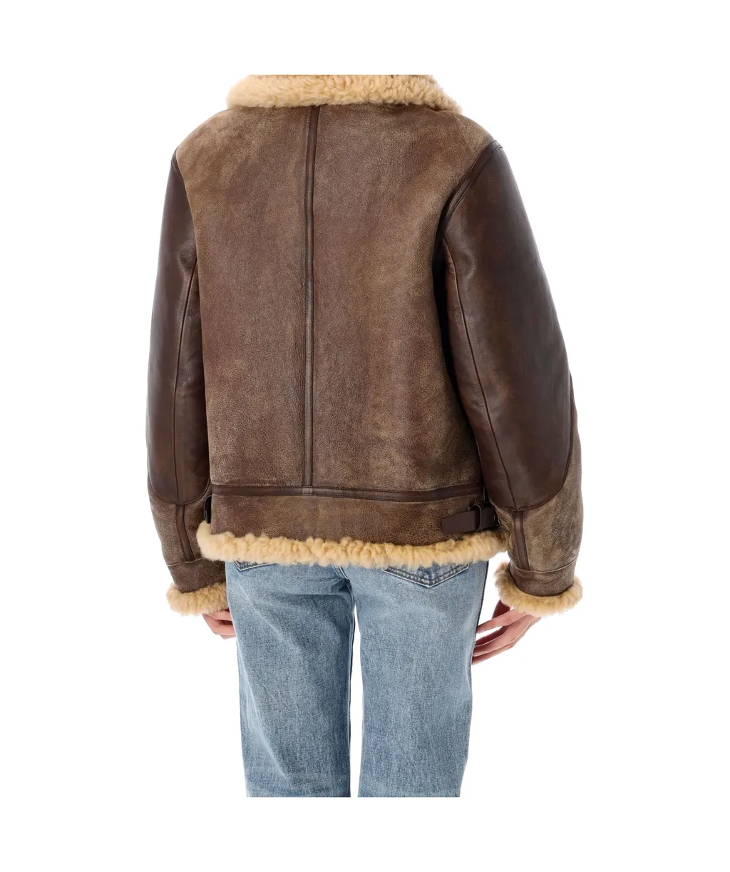 Shearling Aviator Jacket