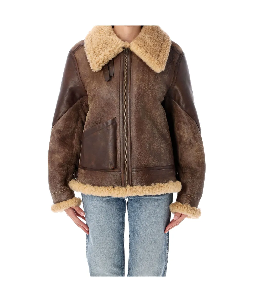 Shearling Aviator Jacket
