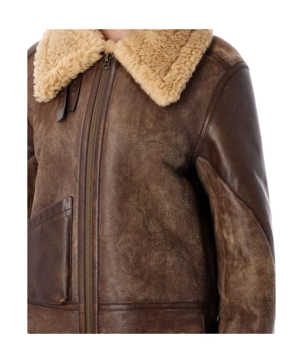 Shearling Aviator Jacket