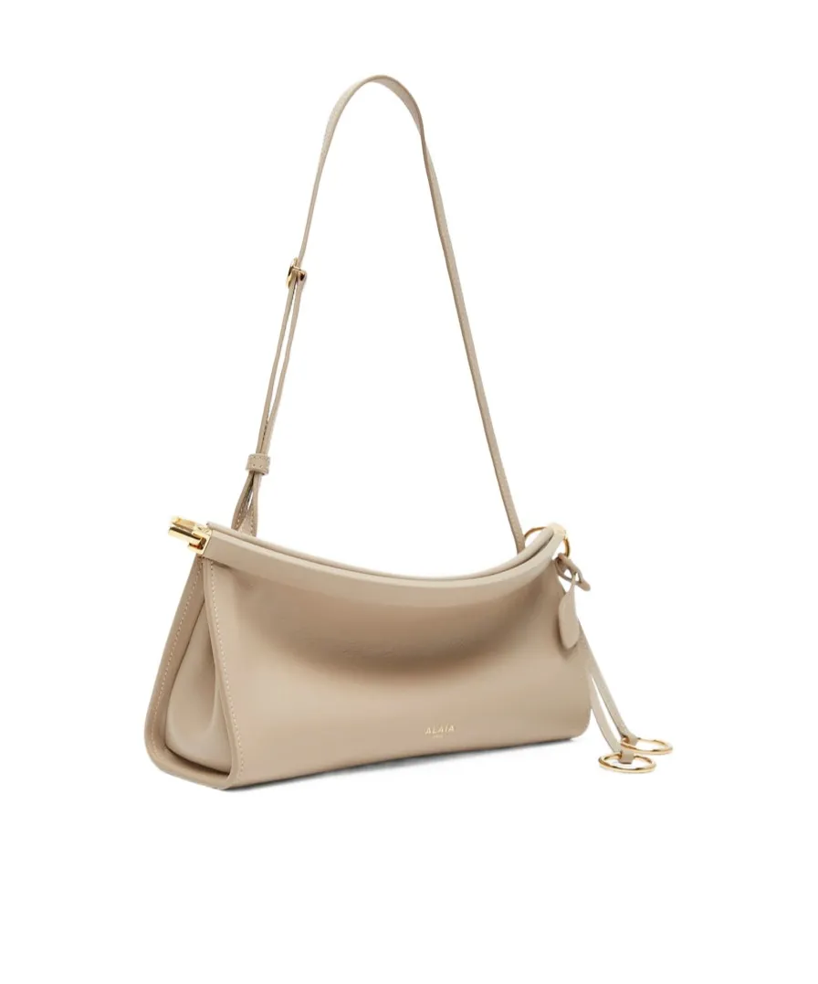 AlaÏA Logo Stamp Small East West Shoulder Bag
