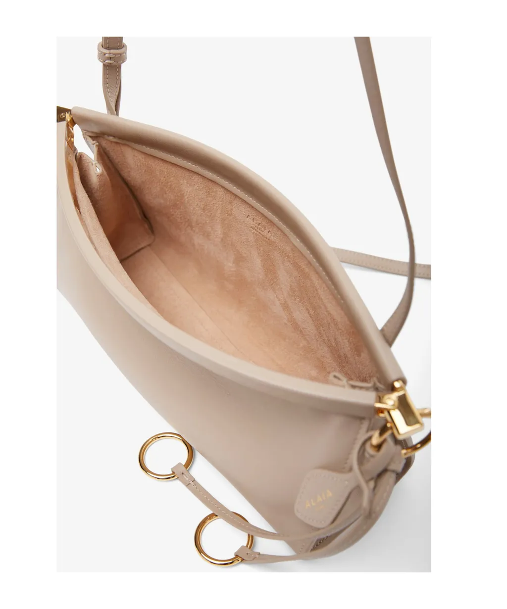 AlaÏA Logo Stamp Small East West Shoulder Bag