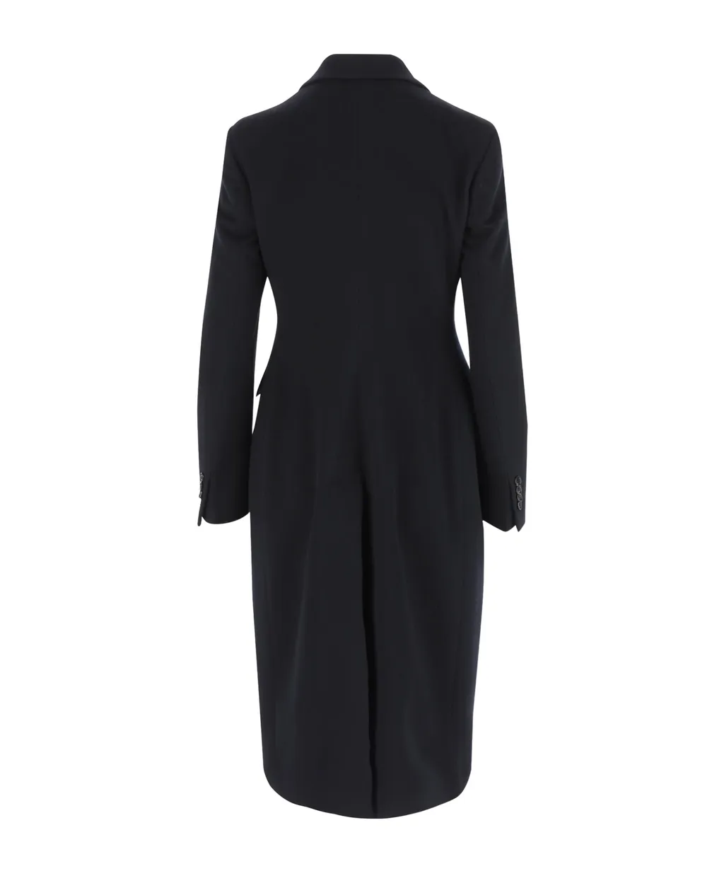 Double-Breasted Cashmere Coat