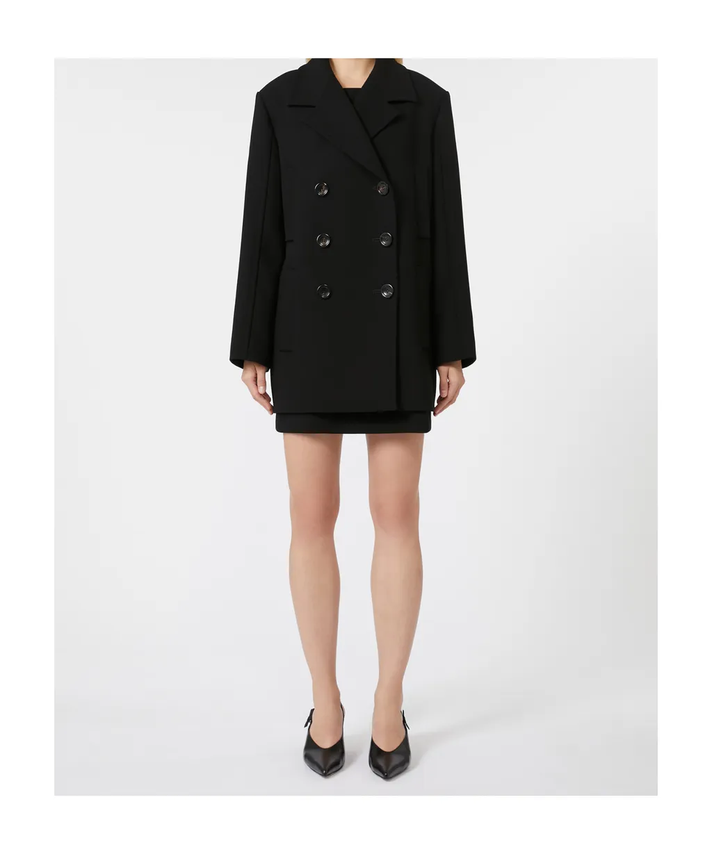 Max Mara Studio Janzir Double-Breasted Jacket