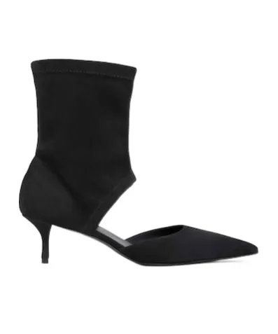 60Mm Leather Heeled Boots