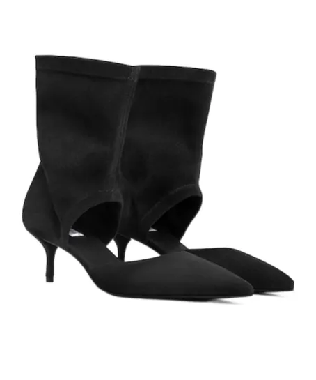 60Mm Leather Heeled Boots