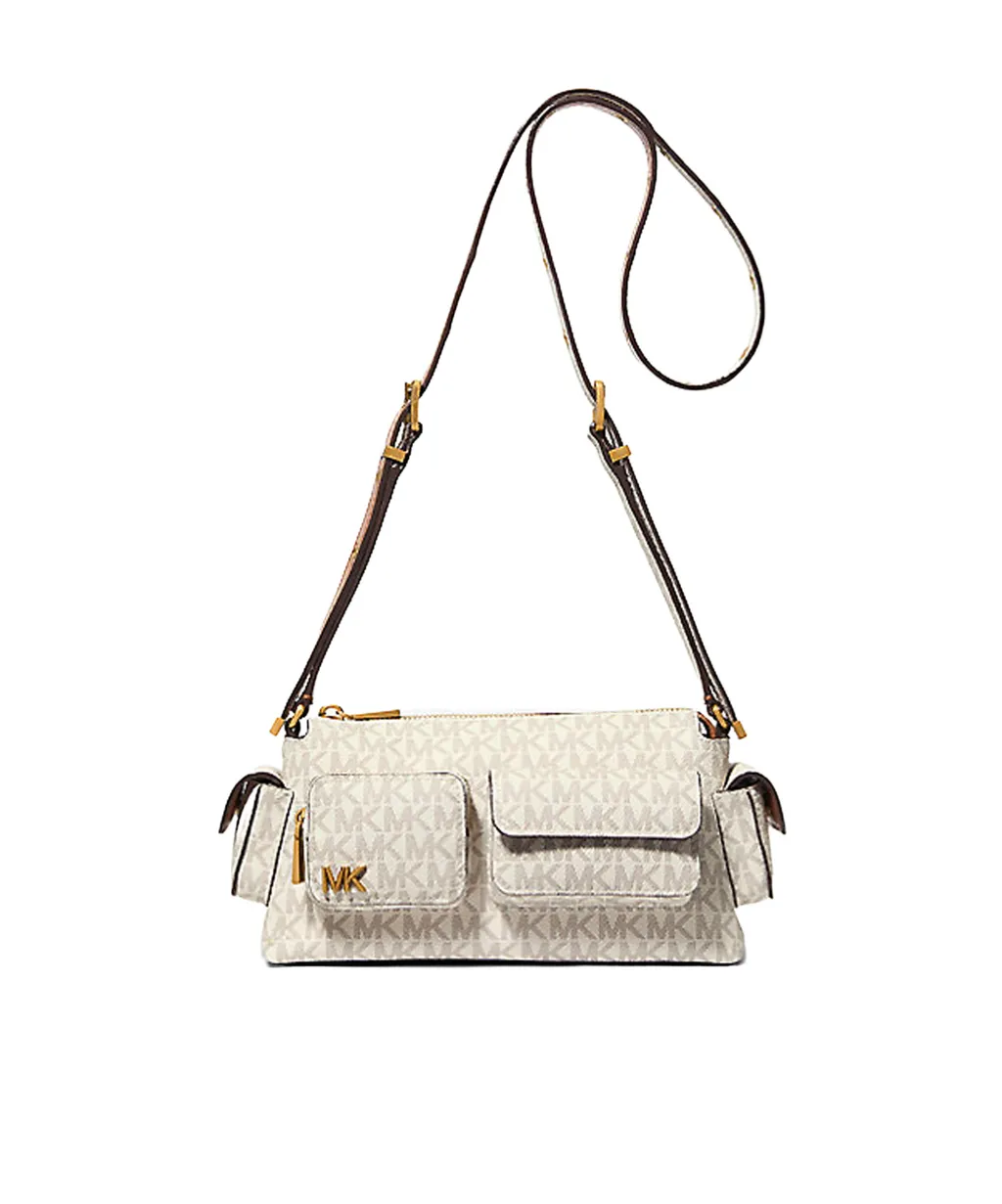 Michael Michael Kors Dakota Small Signature Logo Shoulder Bag