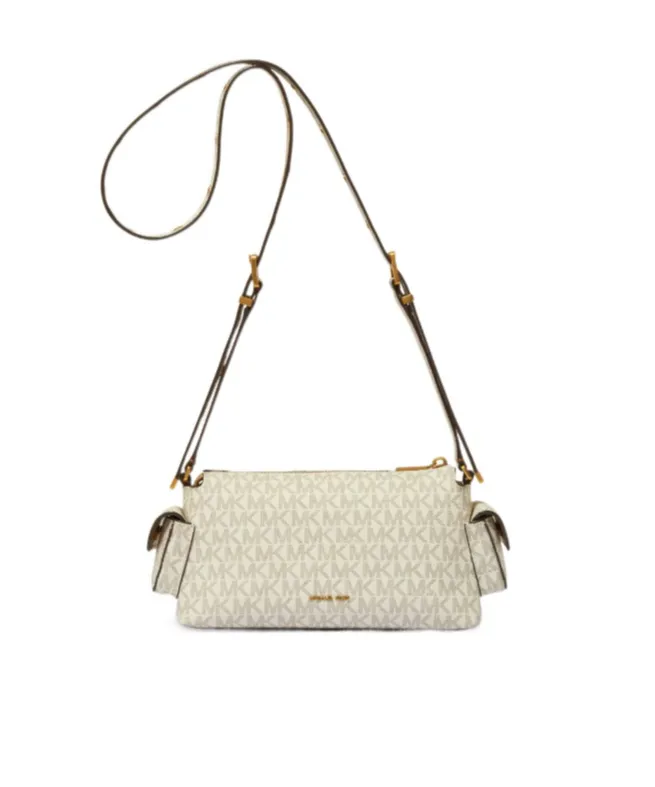 Michael Michael Kors Dakota Small Signature Logo Shoulder Bag