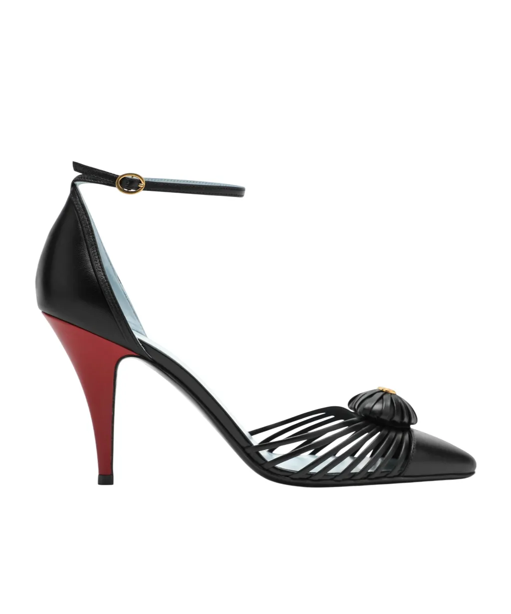 Cage Toe High Heel Sandals