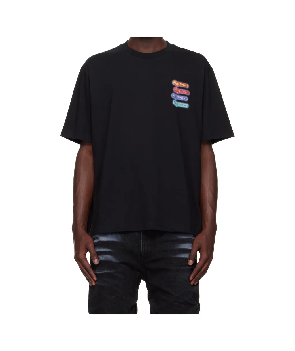 We11Done Graphic-Print Crewneck T-Shirt