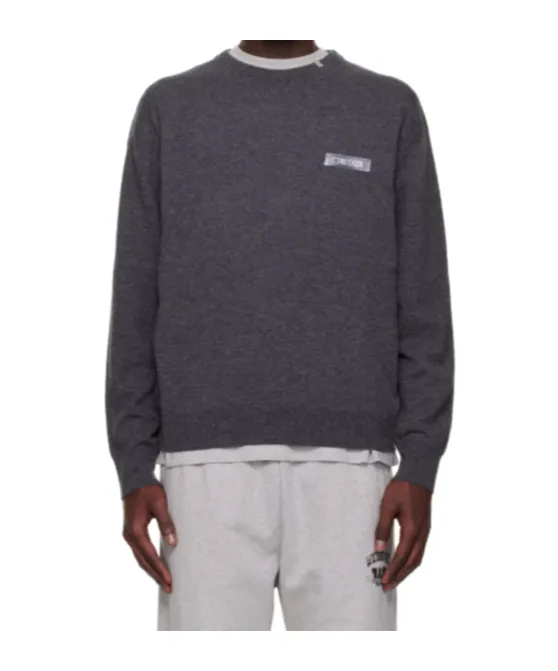 Logo Knit Pullover Sweater