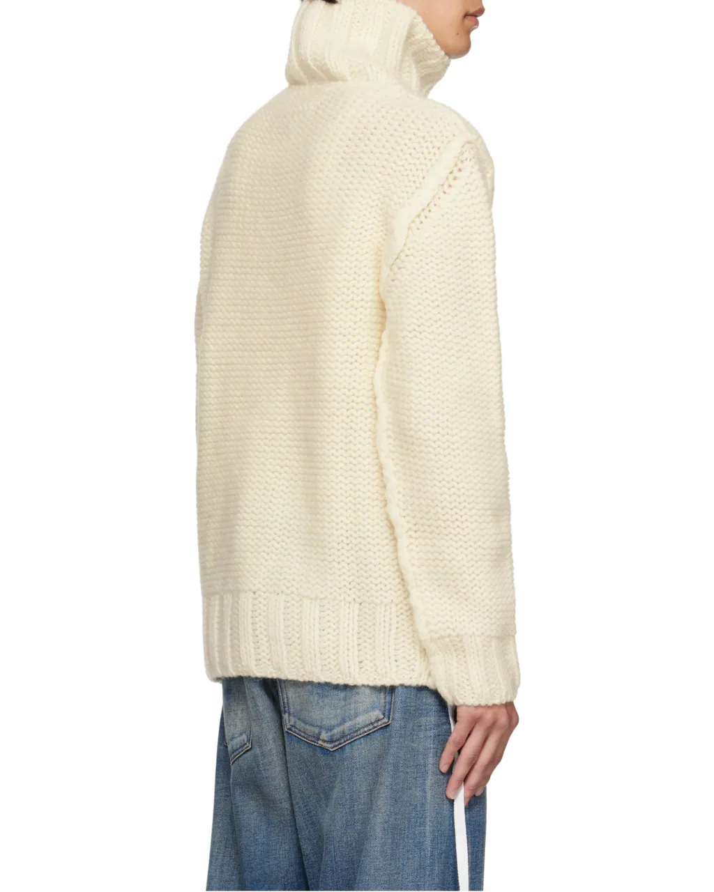 Chunky Wool Turtleneck Jumper