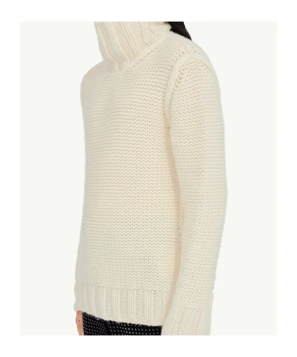 Chunky Wool Turtleneck Jumper