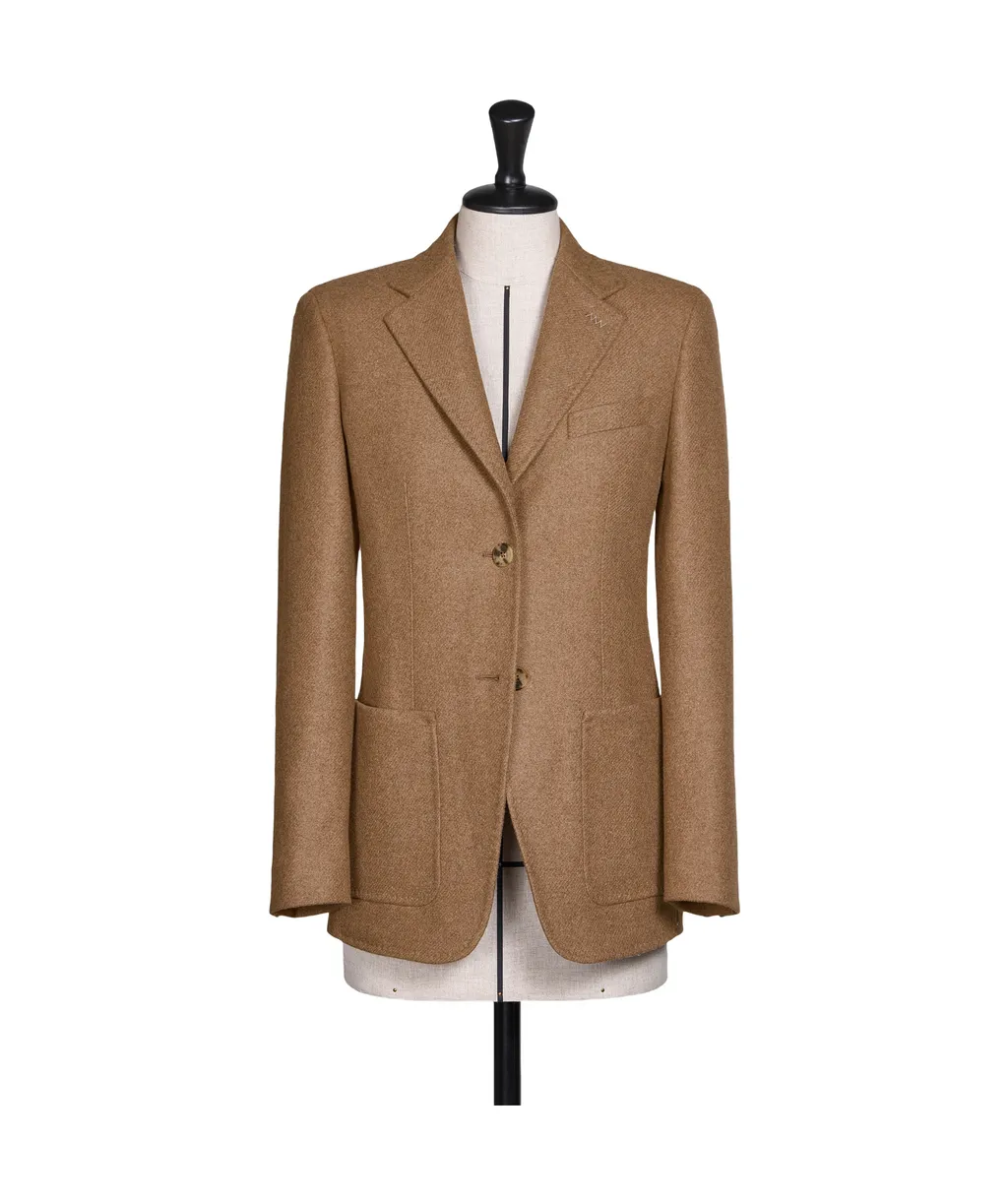 Patch-Pocket Notched Jacket