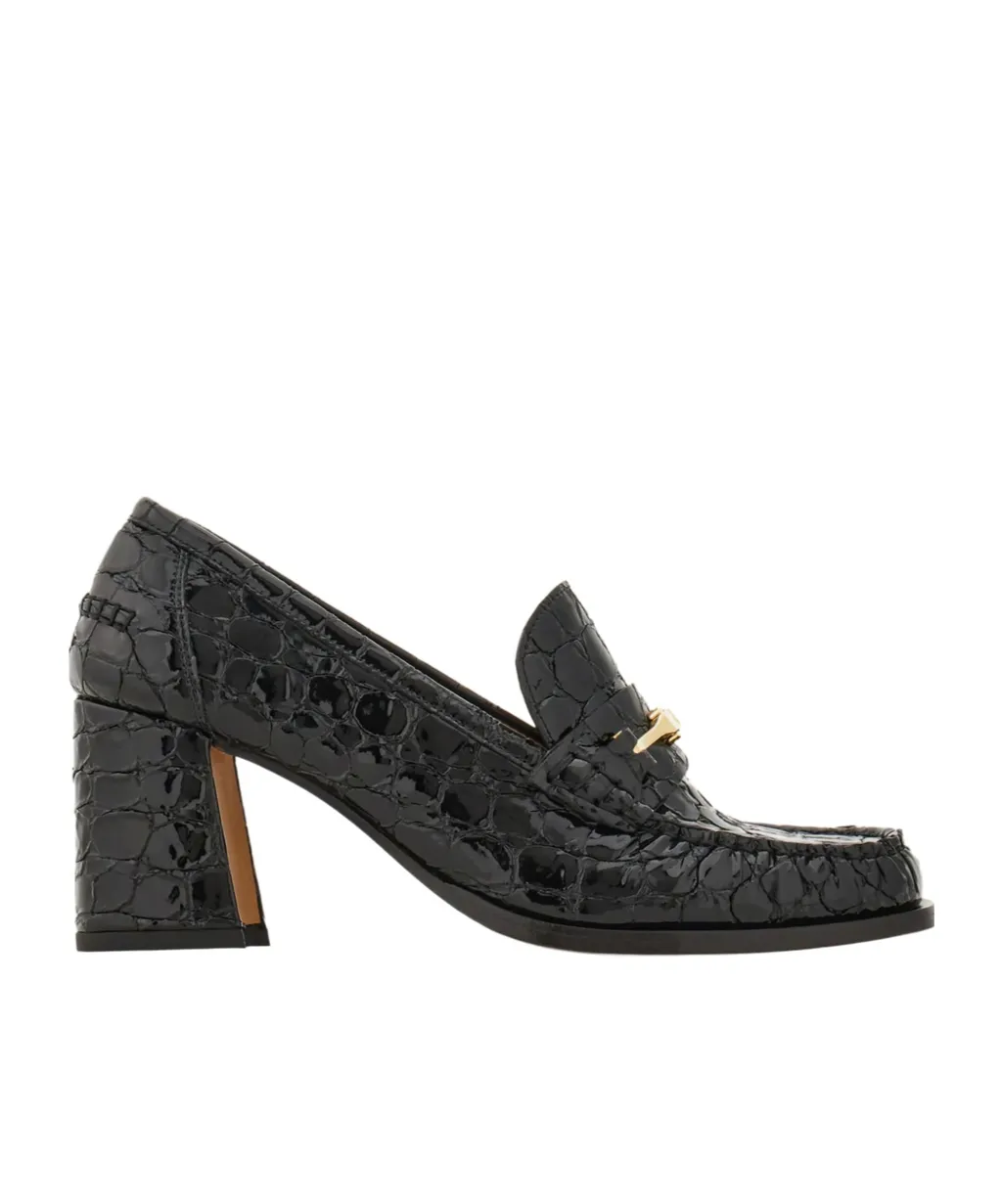 Ferragamo Embossed Heeled Pumps