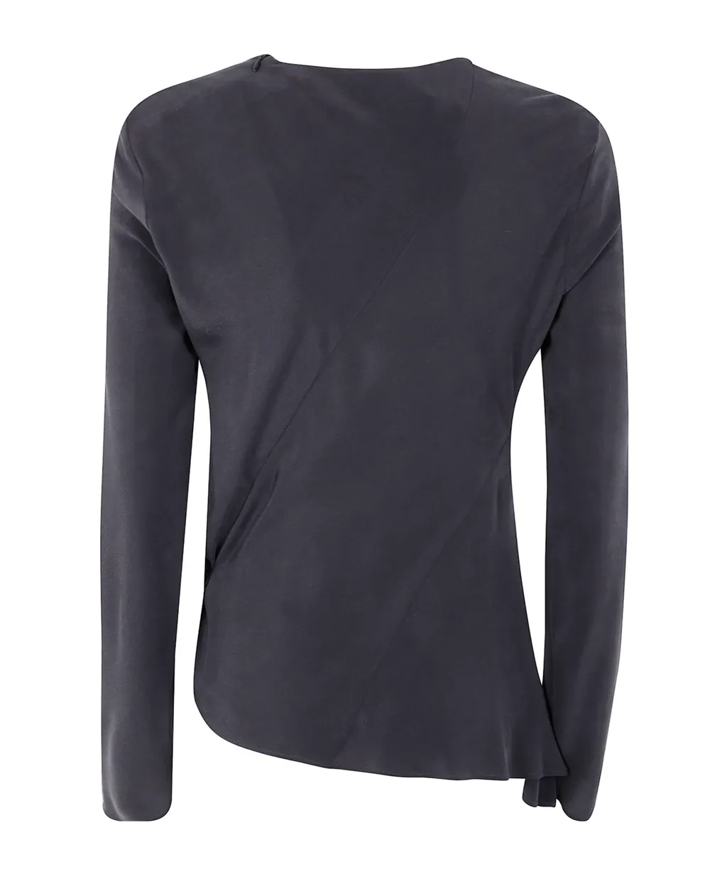 Deana Draped Asymmetric Top