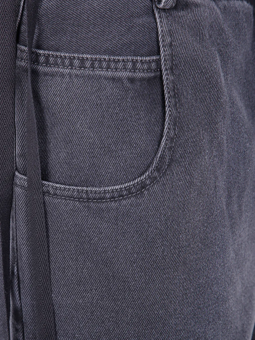 Wide-Leg Cotton Jeans
