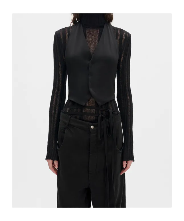 Mary Satin Waistcoat