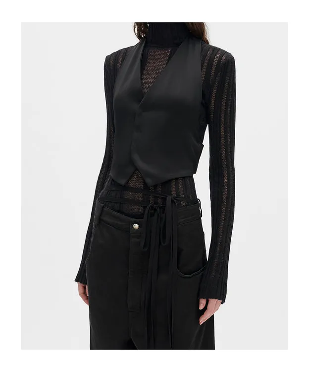 Mary Satin Waistcoat