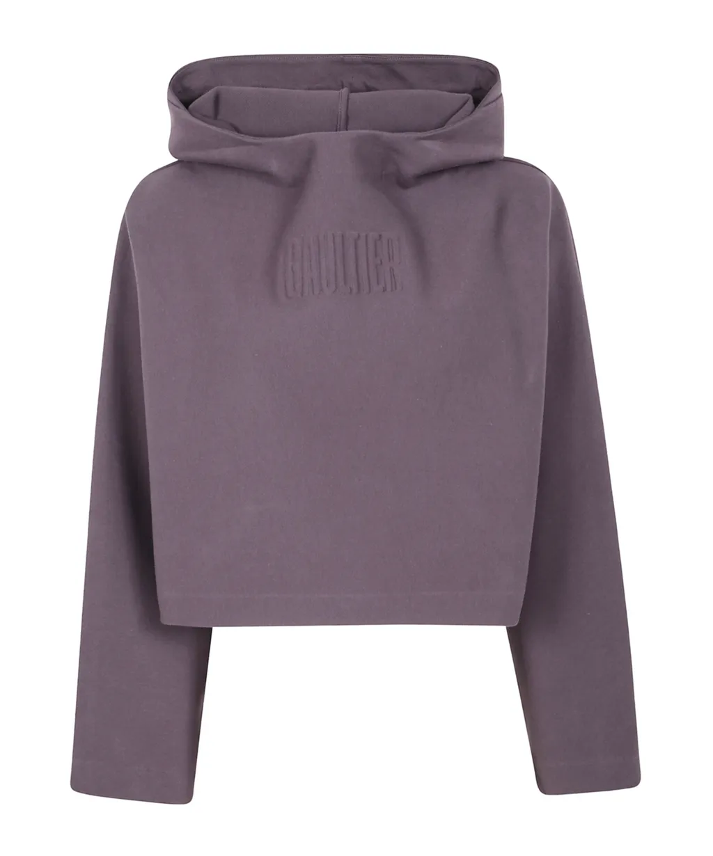 Embossed-Logo Hoodie