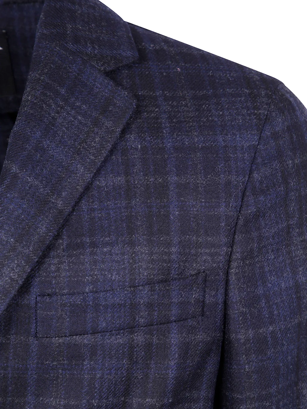 Checked Wool Blazer
