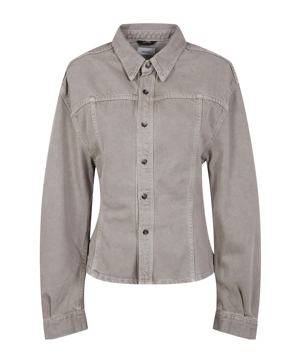 Button-Detailed Cotton Shirt