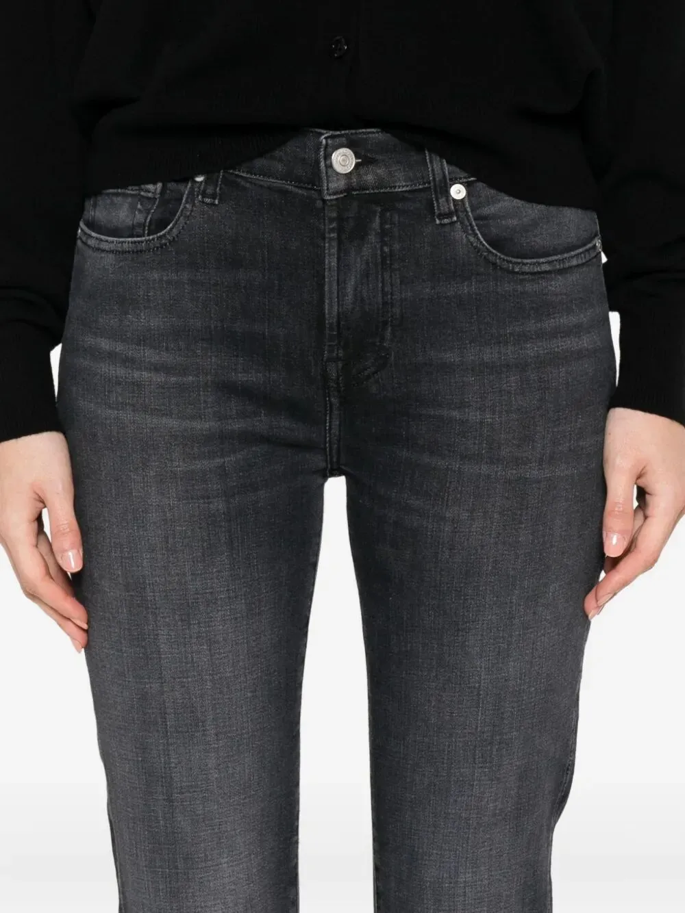 7 For All Mankind Slim Illusion Bootcut Jeans