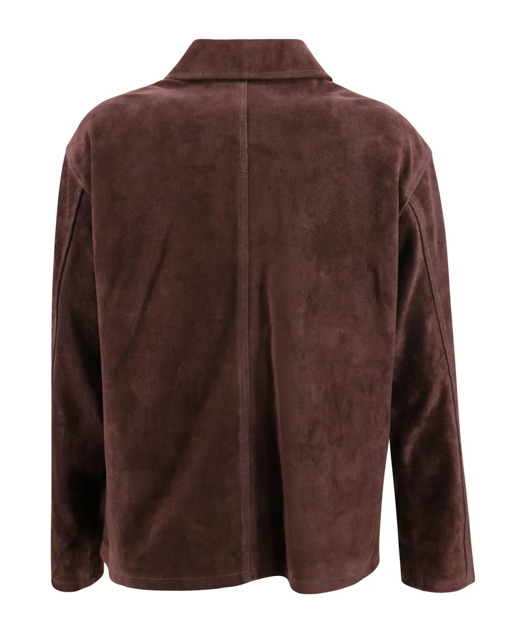 Arma Rosia Suede Jacket