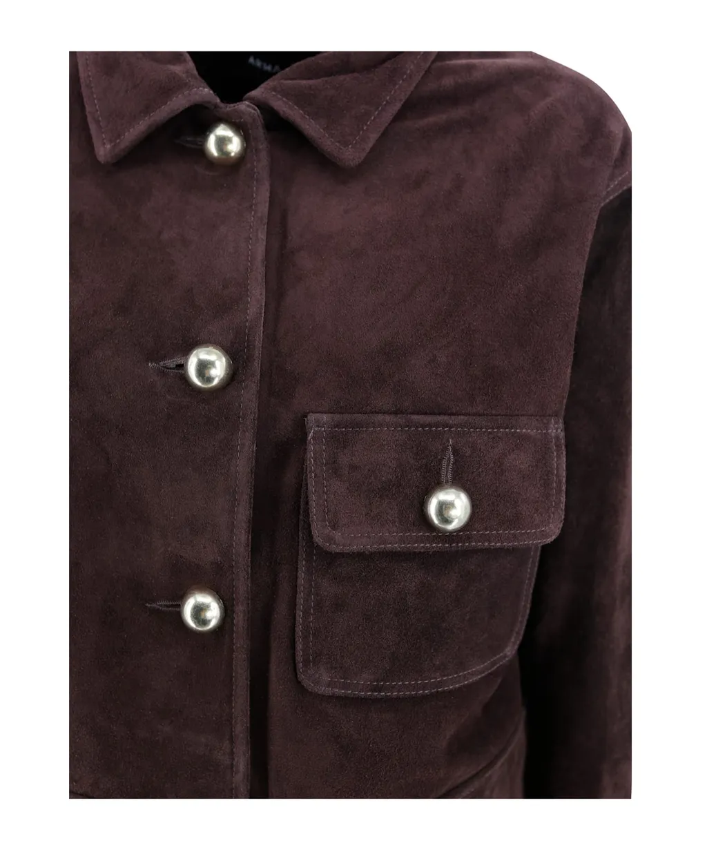 Arma Rosia Suede Jacket