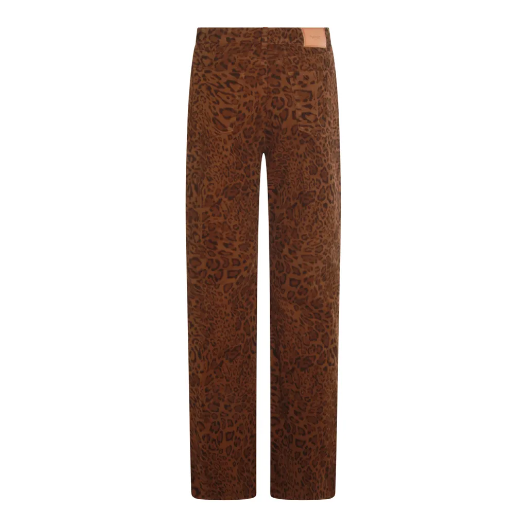 Animal Print Trousers