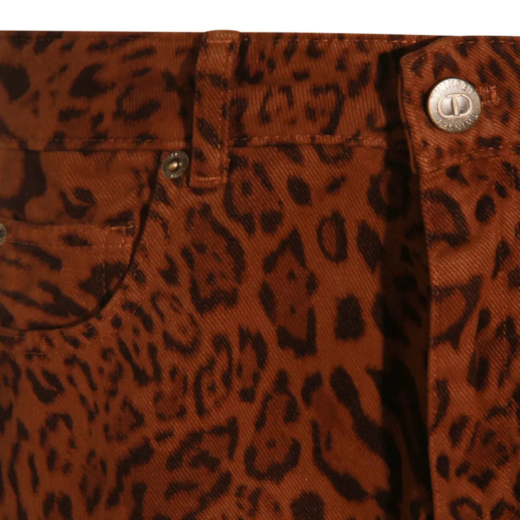 Animal Print Trousers