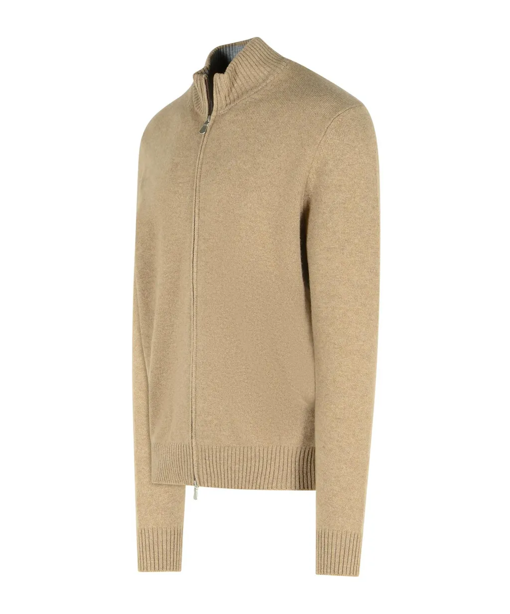 High-Necked Cardigan
