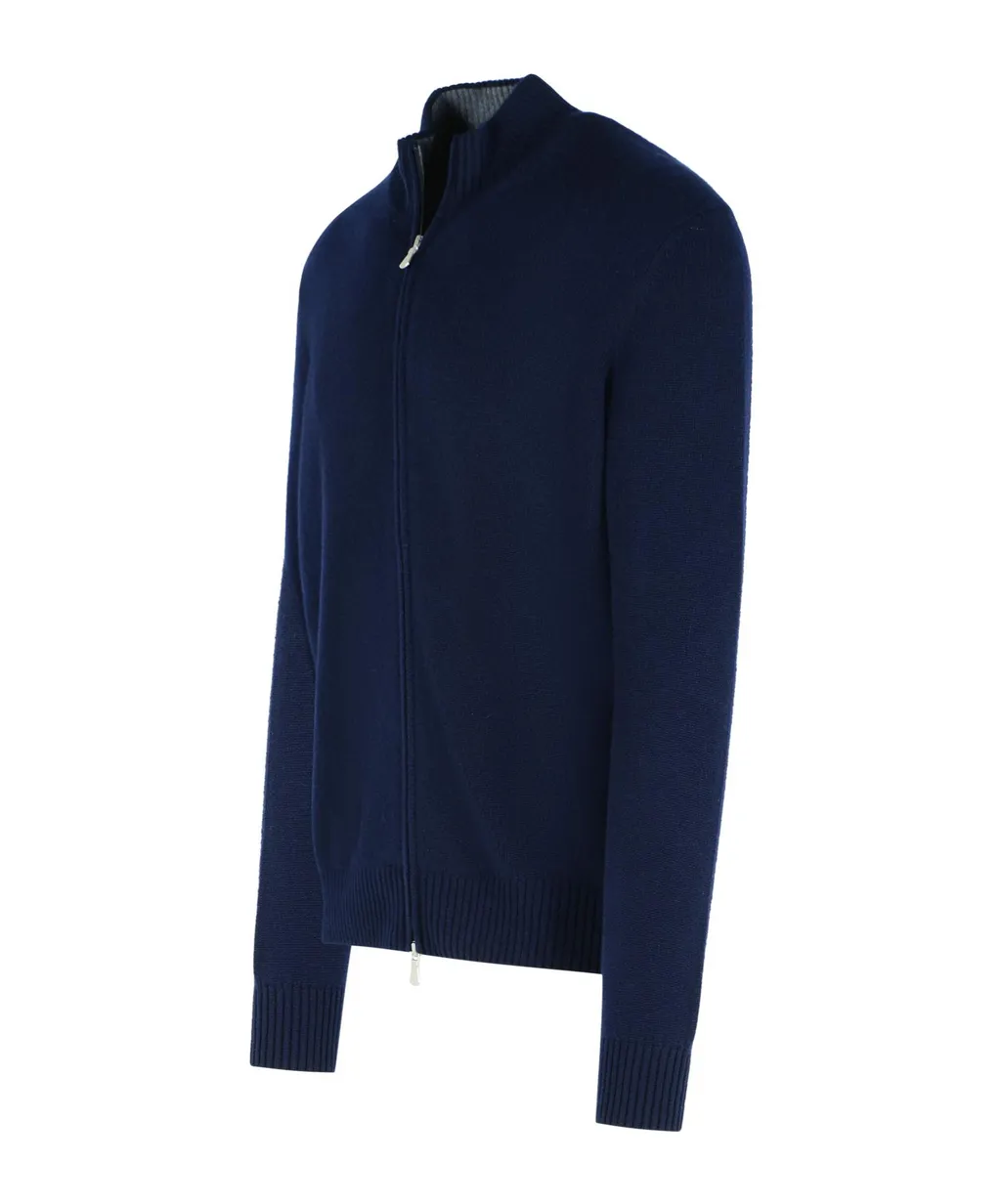 High-Necked Cardigan