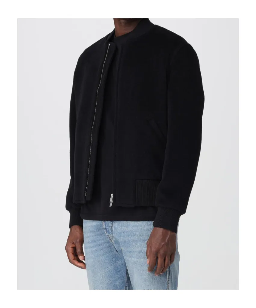 Lardini Long-Sleeved Zip-Up Jacket