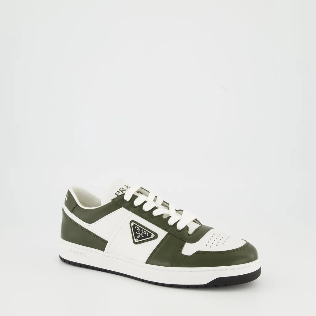 Prada Downtown Lace-Up Sneakers